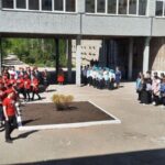 В ГБОУ лицей г. Сызрани прошли торжественные линейки, посвященные 77-й годовщине Победы в Великой Отечественной войне