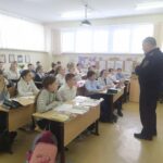 Инспектор ОДН ЛОП посетил обучающихся 4-х классов ГБОУ лицей г.Сызрани для проведения беседы о безопасности на водных объектах