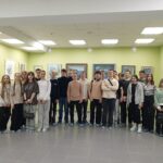 Обучающиеся 8б класса ГБОУ лицей г. Сызрани посетили картинную галерею «Наследие»