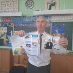 В гости к третьеклассникам ГБОУ лицей г.Сызрани пришел писатель, летчик в отставке Олег Корниенко